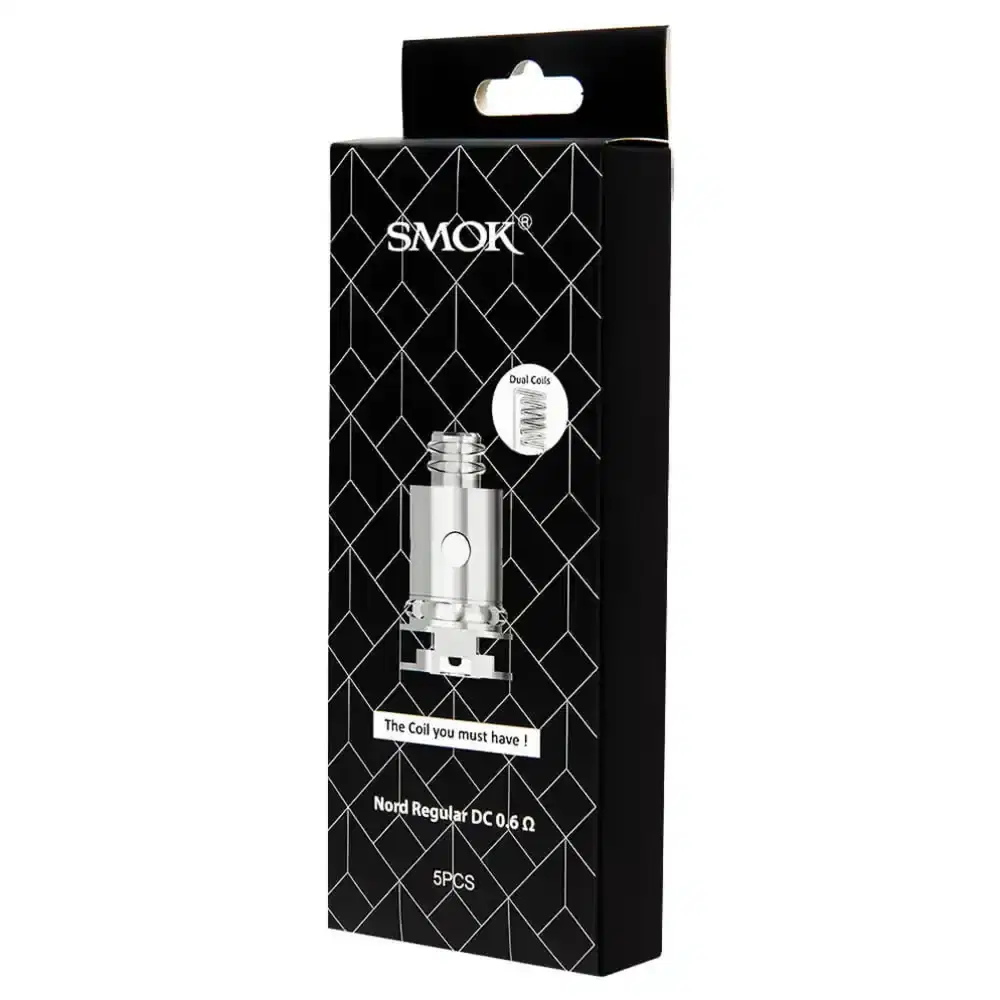 Smok Nord Series Coils 5 Packs Dc Mesh 0.6ohm