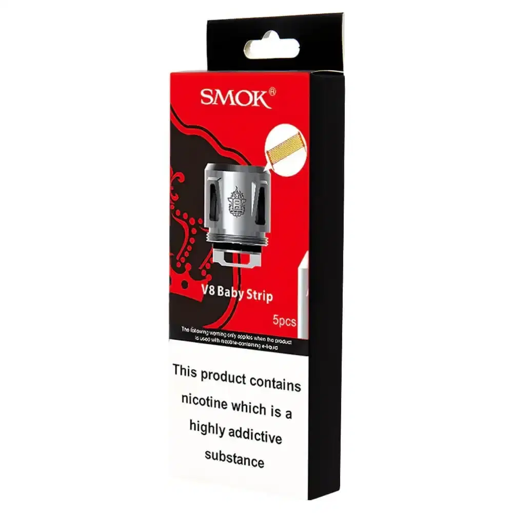 Smok V8 Baby Coils 5  Packs V2 Baby Strip 0.15ohm