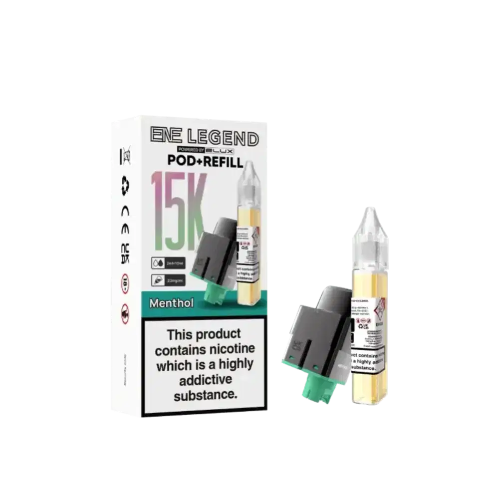 Elux Ene Legend 15k Pods Pack of 5 Menthol