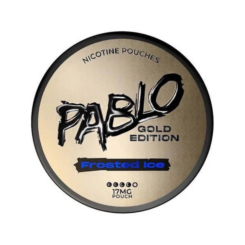 Pablo Nicotine Pouches - Gold Edition 10 Packs Frosted Ice 17mg
