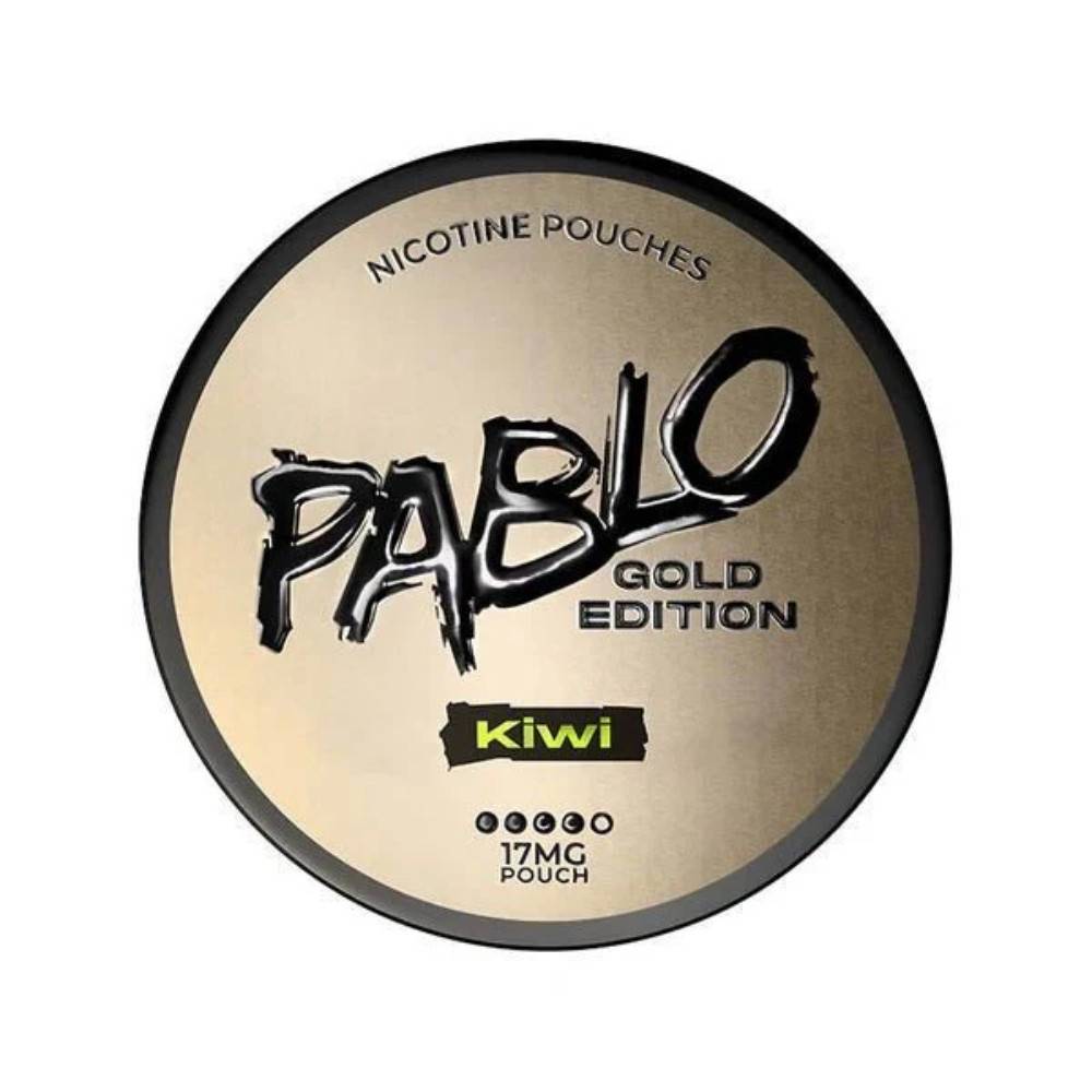 Pablo Nicotine Pouches - Gold Edition 10 Packs Kiwi 17mg