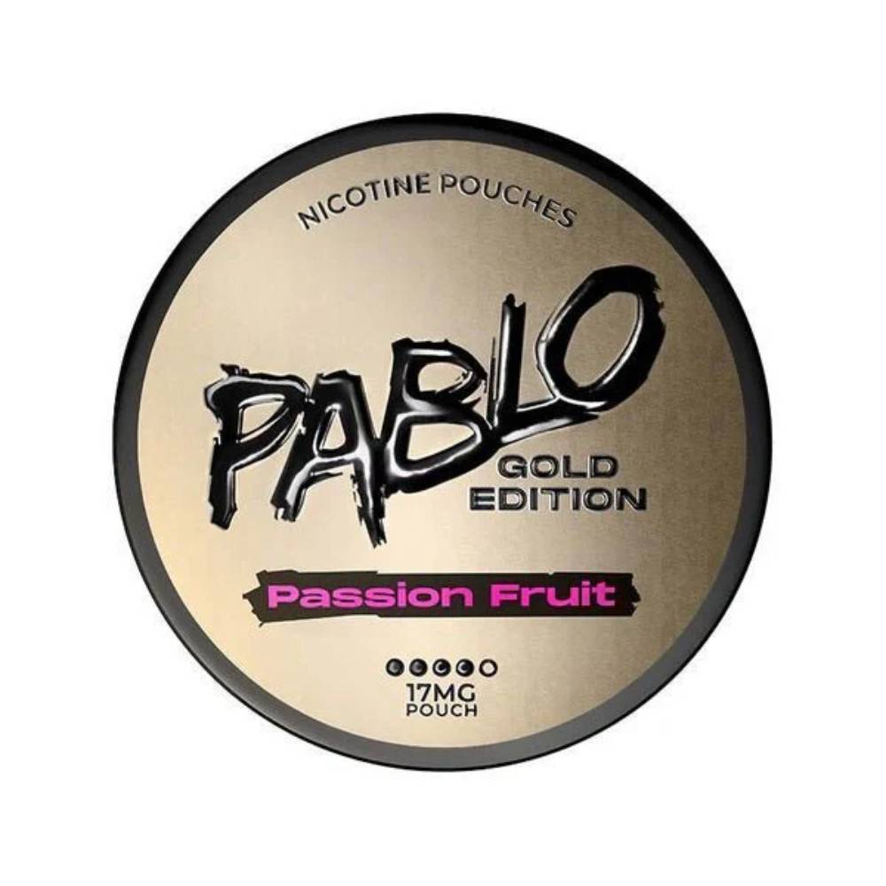 Pablo Nicotine Pouches - Gold Edition 10 Packs Passion Fruit 17mg