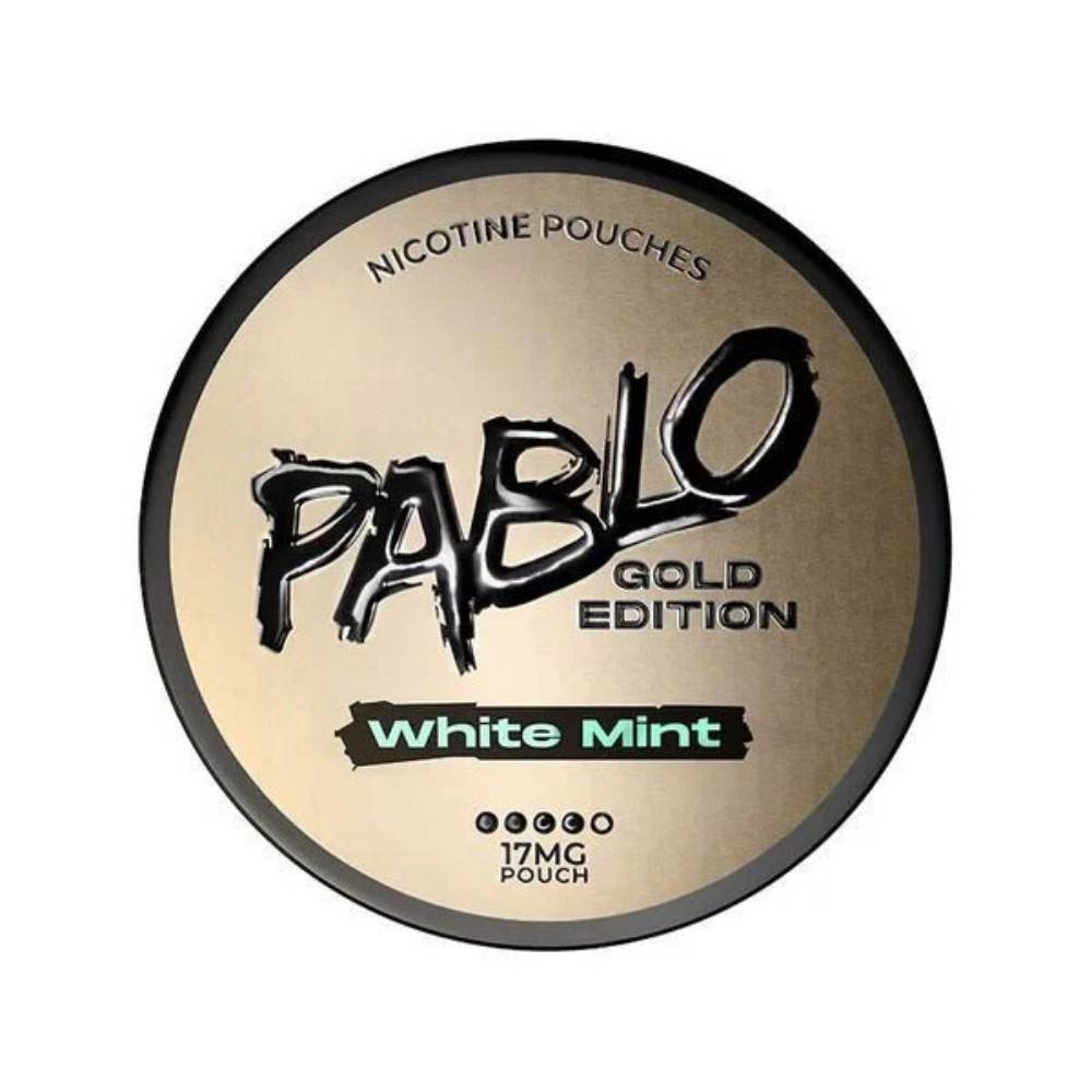 Pablo Nicotine Pouches - Gold Edition 10 Packs White Mint 17mg