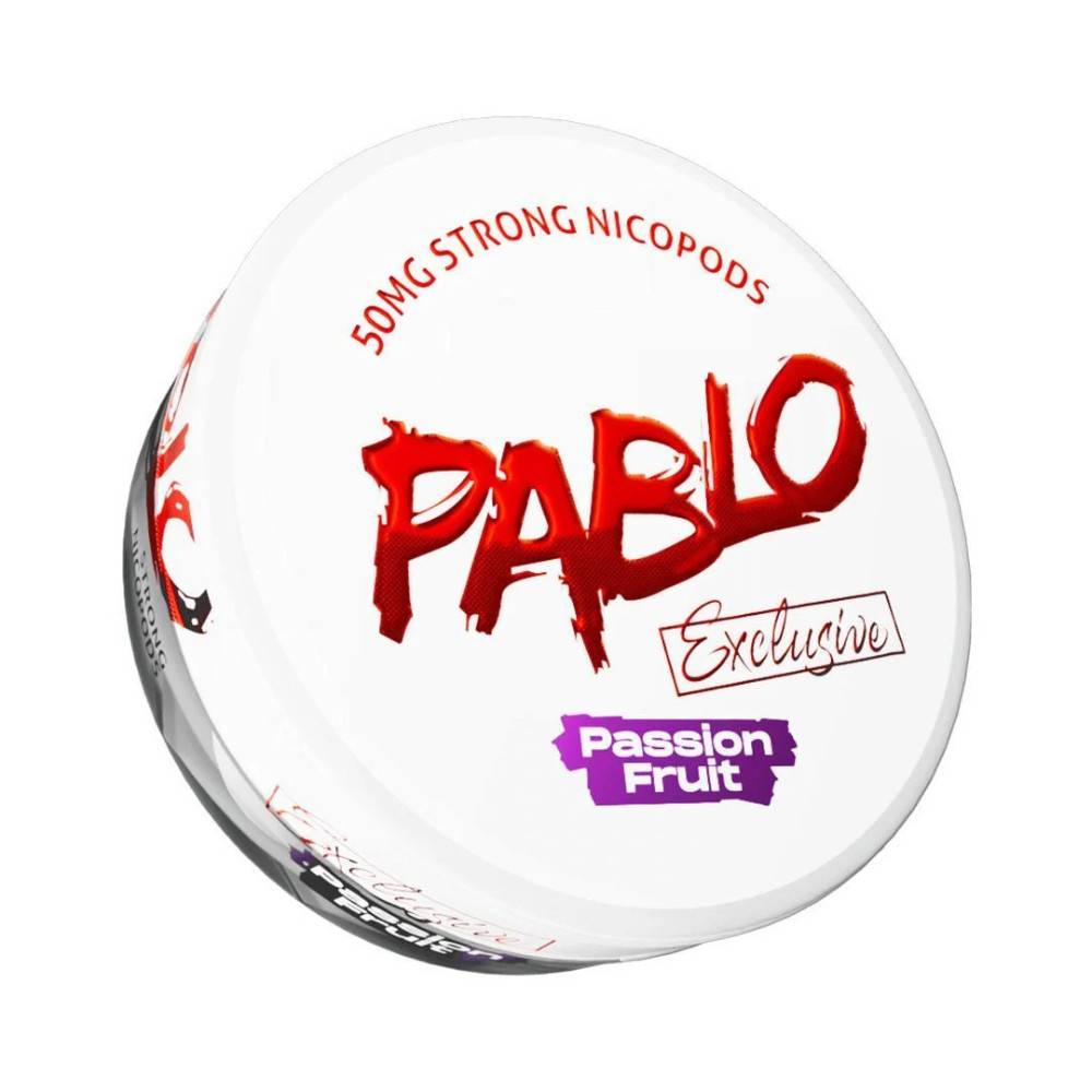 Pablo Nicotine Pouches 10 Packs Passion Fruit 50mg