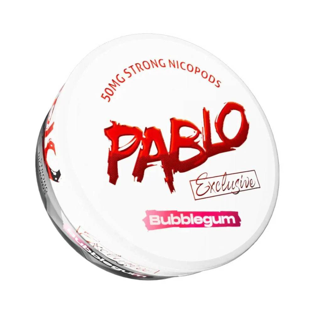 Pablo Nicotine Pouches 10 Packs Bubblegum 50mg