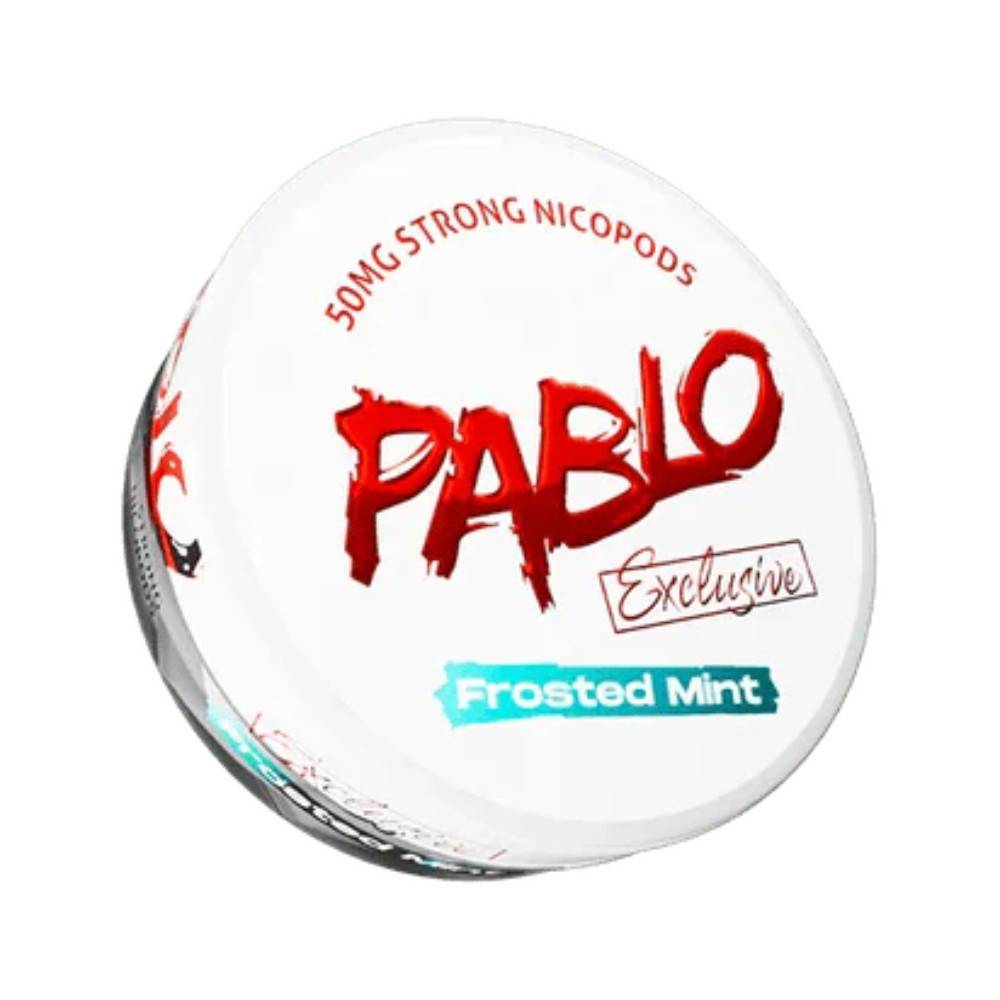 Pablo Nicotine Pouches 10 Packs Frosted Mint 50mg
