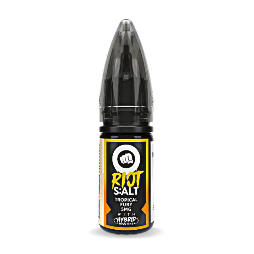 Riot Squad Nic Salt e liquids 10ml Box of 10 Tropical Furry 10mg