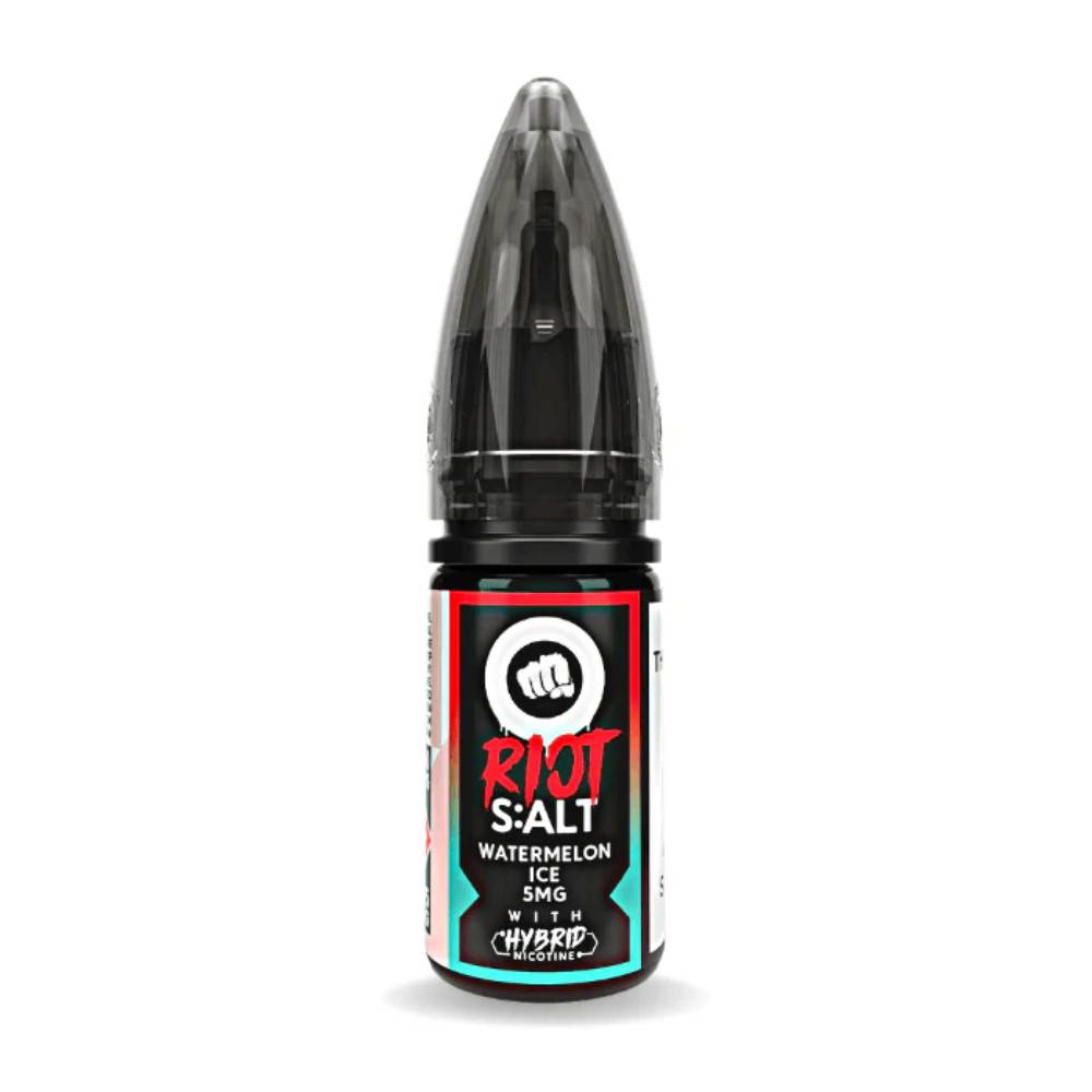 Riot Squad Nic Salt e liquids 10ml Box of 10 Watermelon Ice 20mg