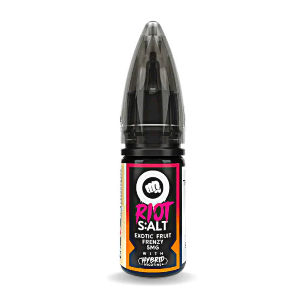 Riot Squad Nic Salt e liquids 10ml Box of 10 Exotic Fruit 20mg