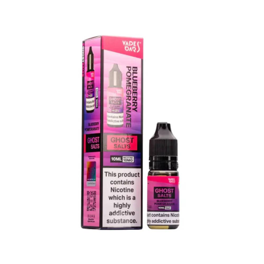 Ghost 3500 Nic Salts e liquids 10ml Box of 10 Blueberry Pomegranate 10mg