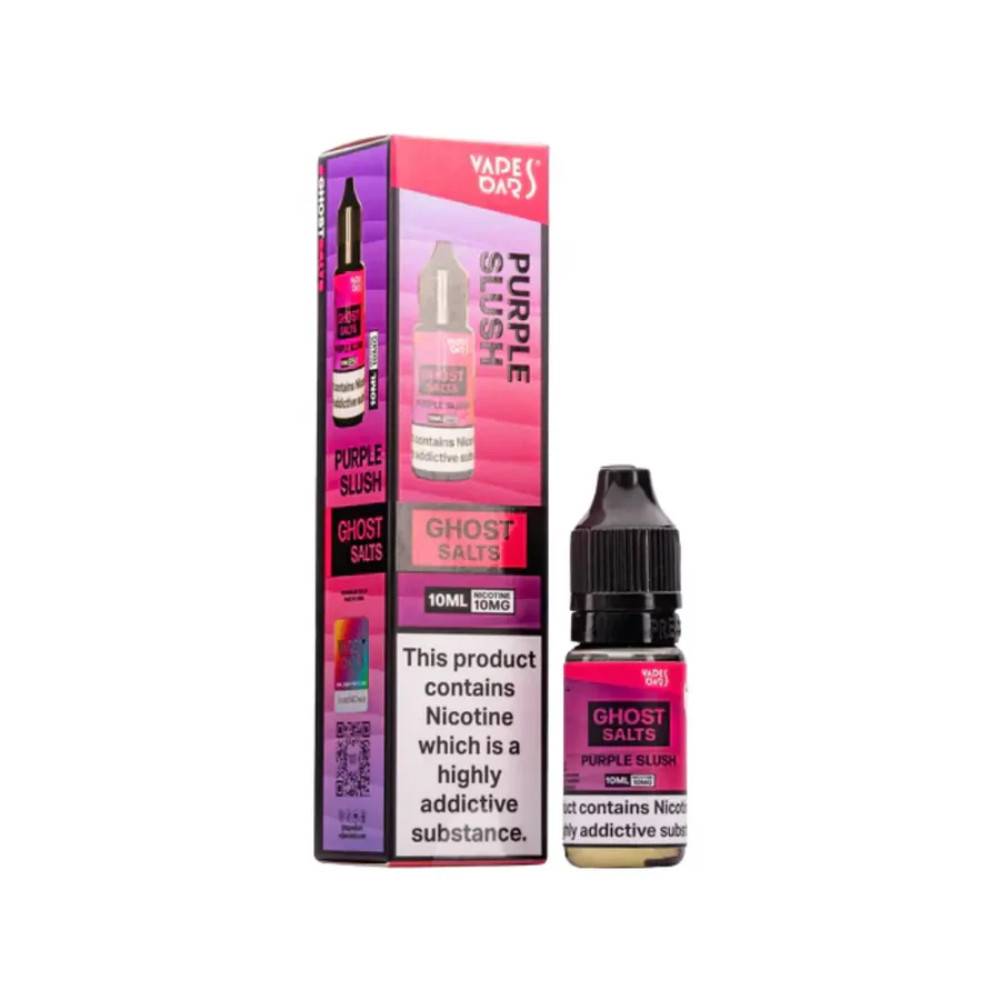 Ghost 3500 Nic Salts e liquids 10ml Box of 10 Purple Slush 10mg