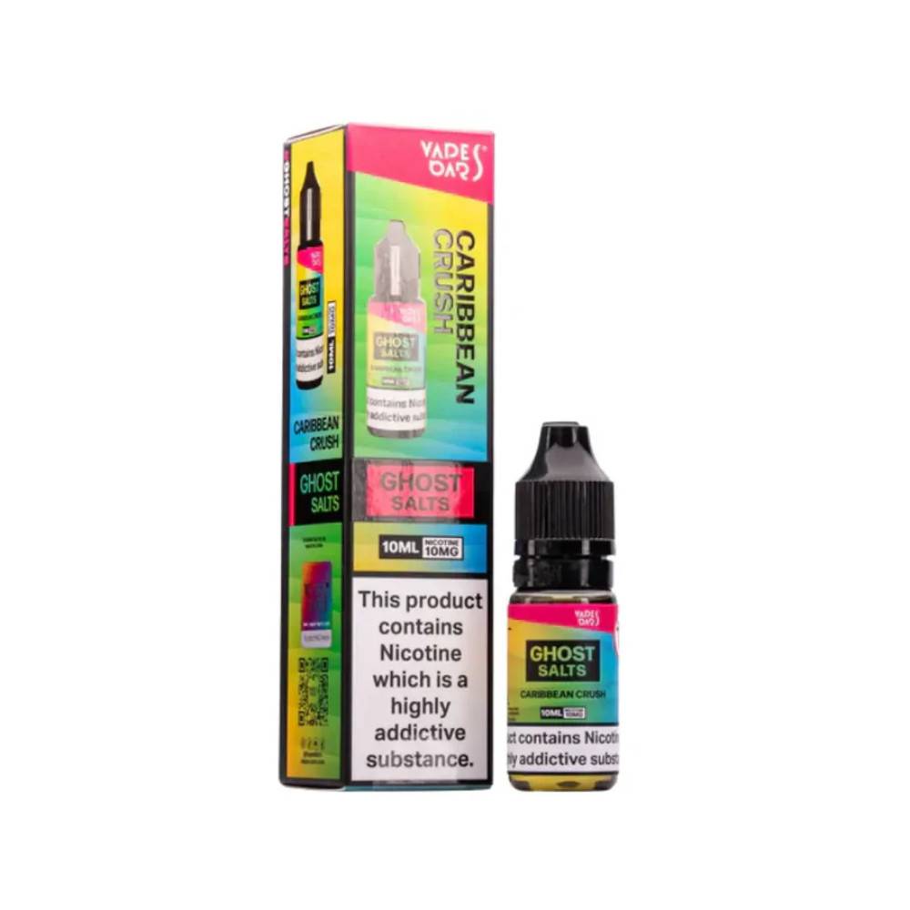 Ghost 3500 Nic Salts e liquids 10ml Box of 10 Caribbean Crush 20mg