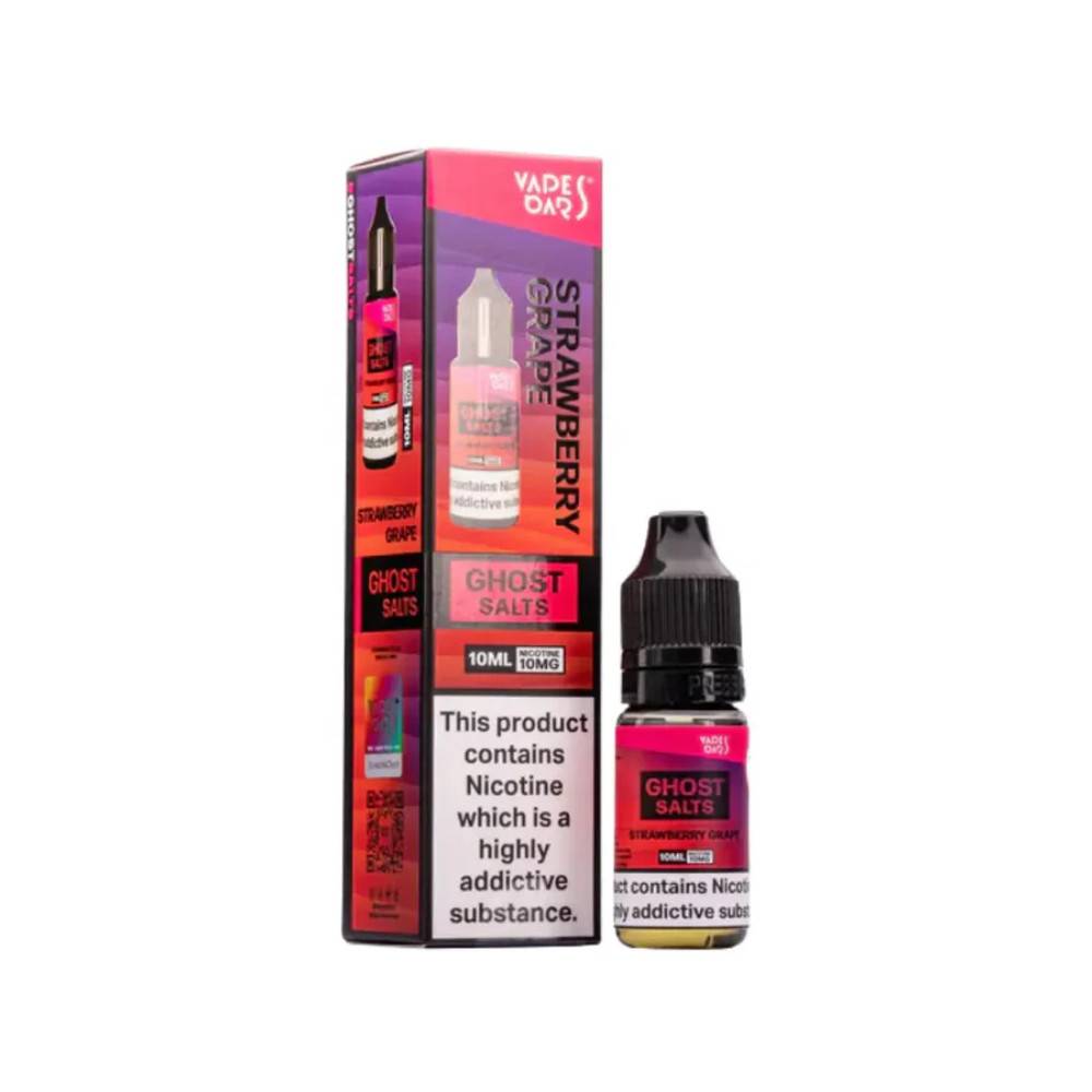 Ghost 3500 Nic Salts e liquids 10ml Box of 10 Strawberry Grape 20mg