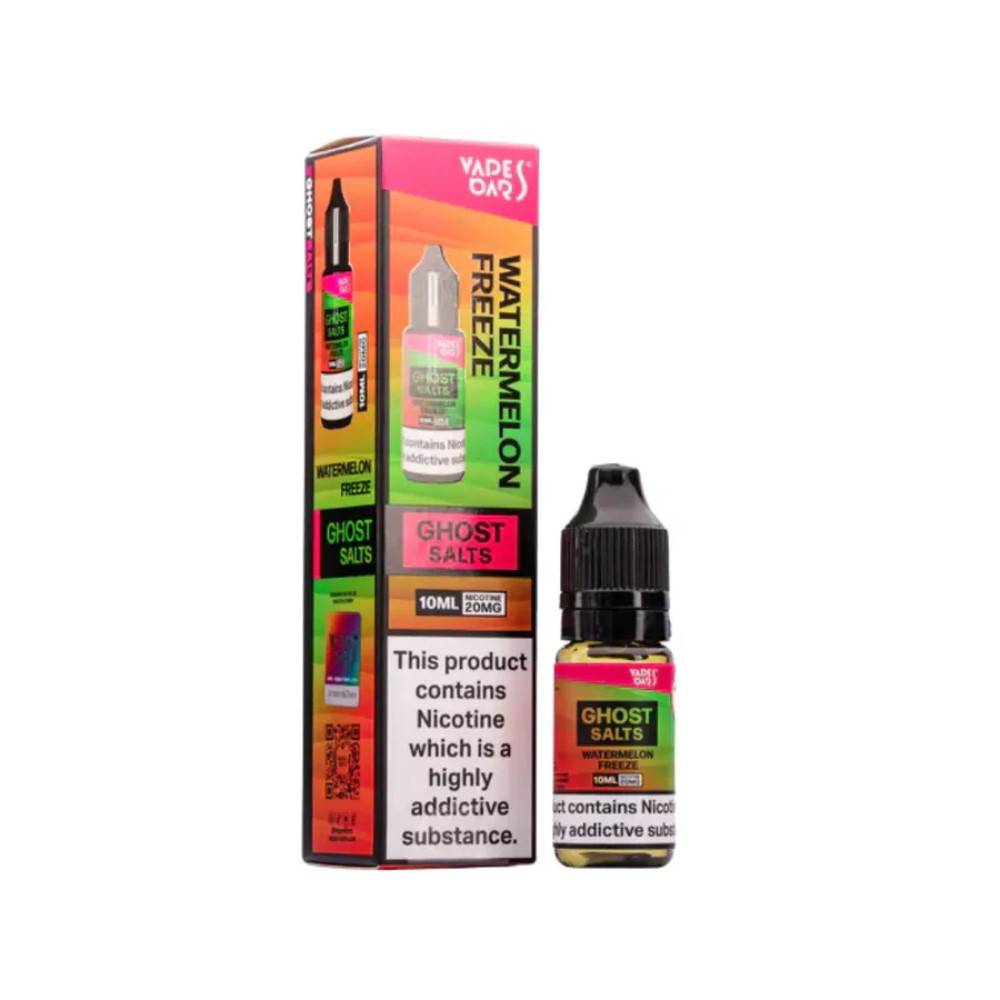 Ghost 3500 Nic Salts e liquids 10ml Box of 10 Watermelon Freeze 20mg
