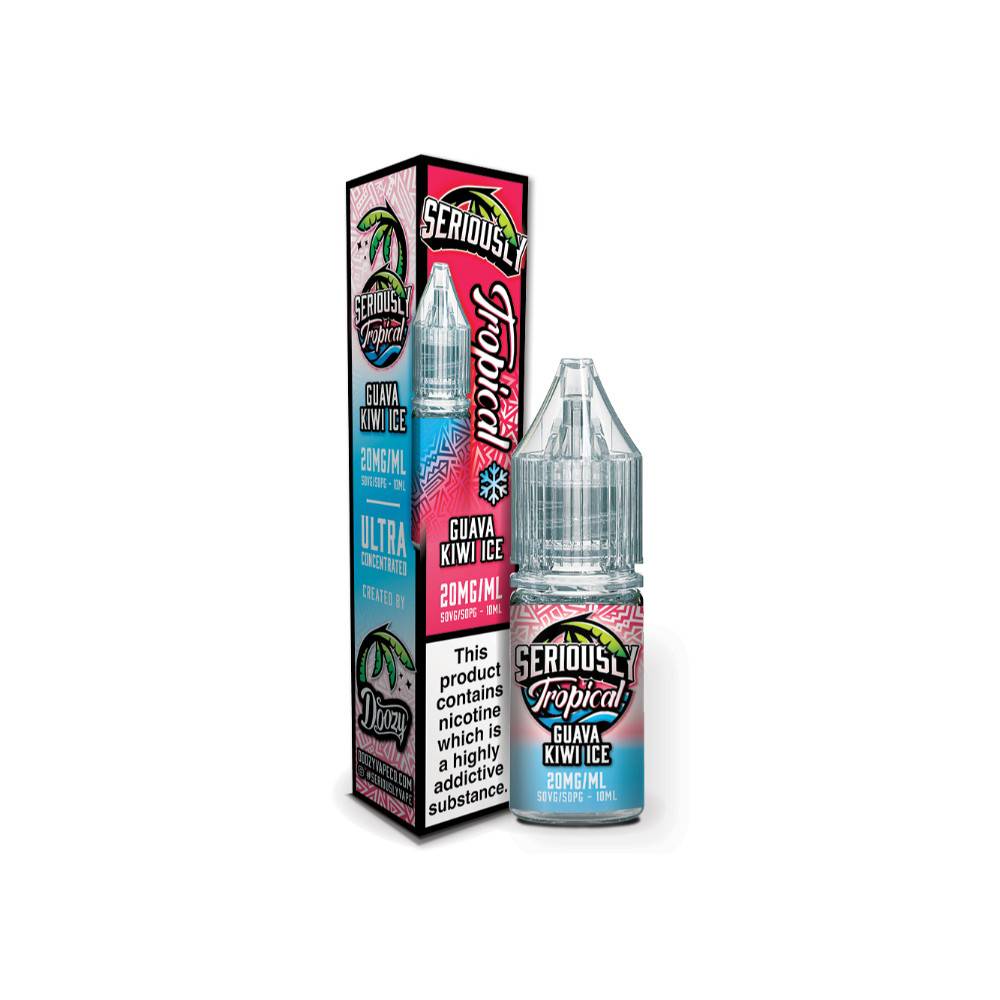Doozy Serious Tropical Nic Salts e liquids 10ml - 10Packs Guava Kiwi Ice 20mg