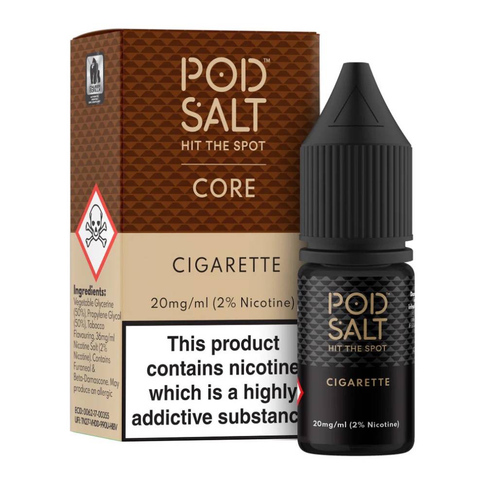 Pod Salt Core Nic Salts e liquids 10ml Box of 5 Cigarette 11mg