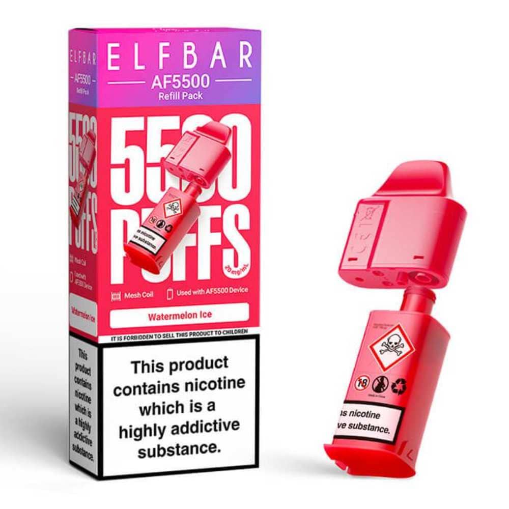 Elf bar AF5000 Pods Pack of 5 Watermelon Ice