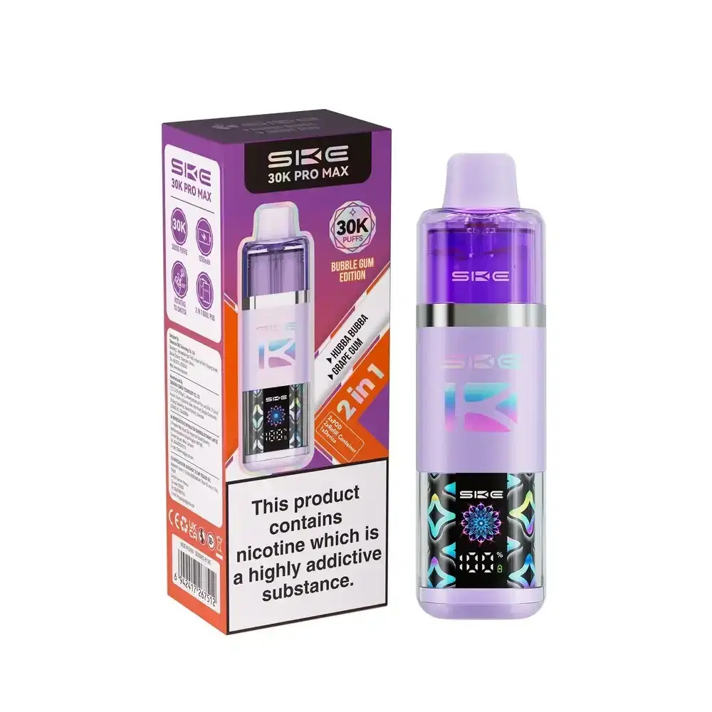 Ske 30k Pro Max Vape Kit Box of 5 Bubblegum Edition