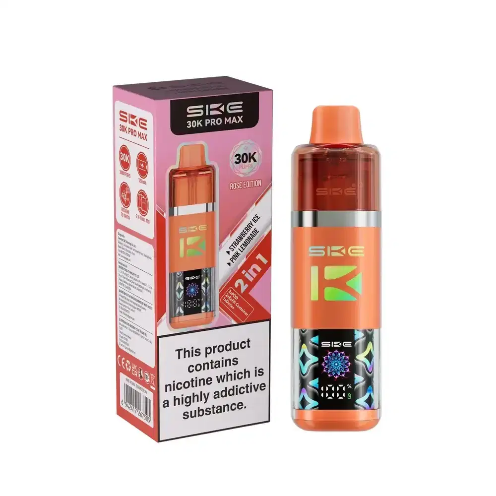 Ske 30k Pro Max Vape Kit Box of 5 Rose Edition