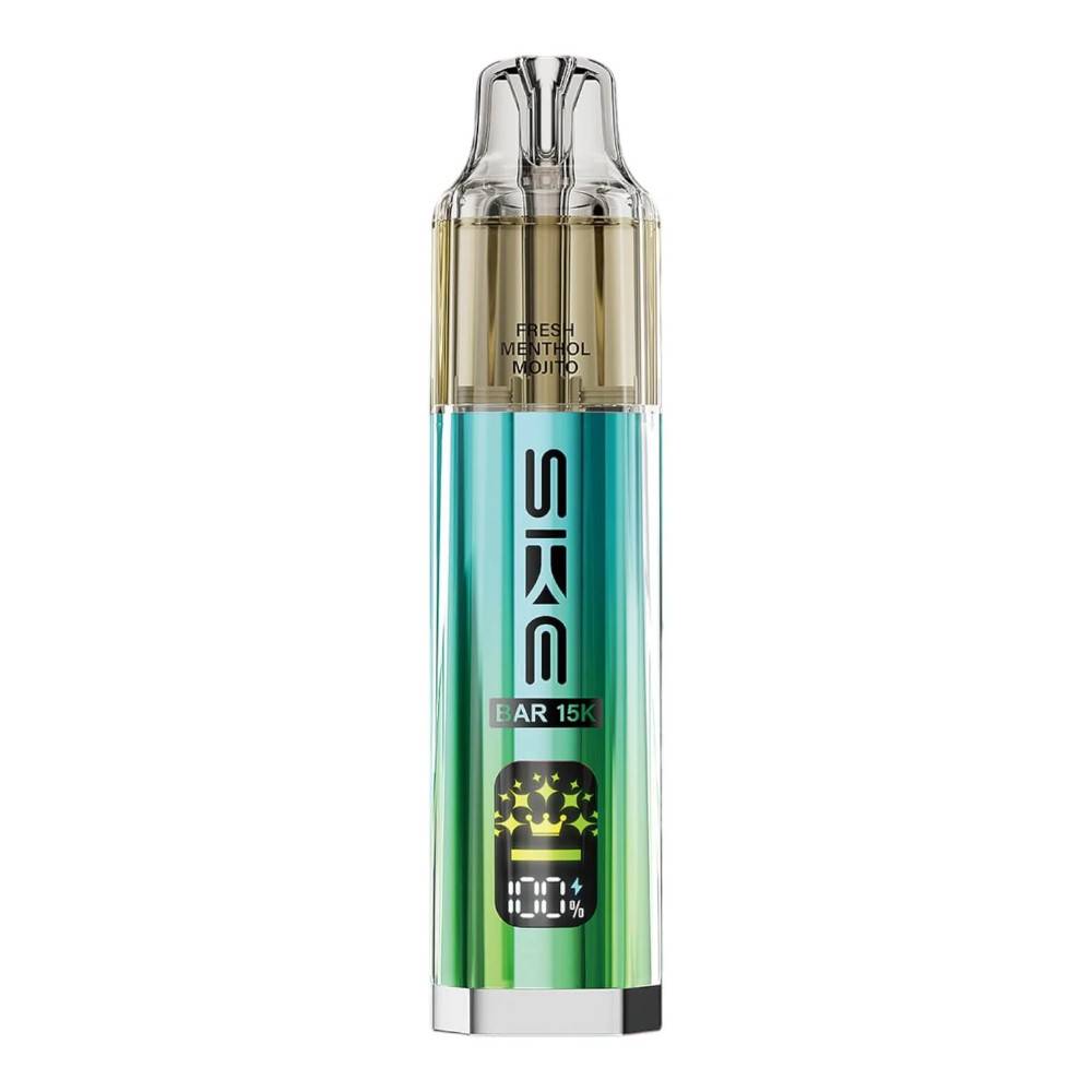 Ske Bar 15k Pod Vape Kit Box of 5 Fresh Menthol Mojito