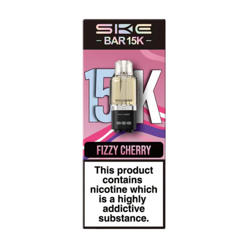 Ske Bar 15k Prefilled Pods Pack of 5 Fizzy Cherry