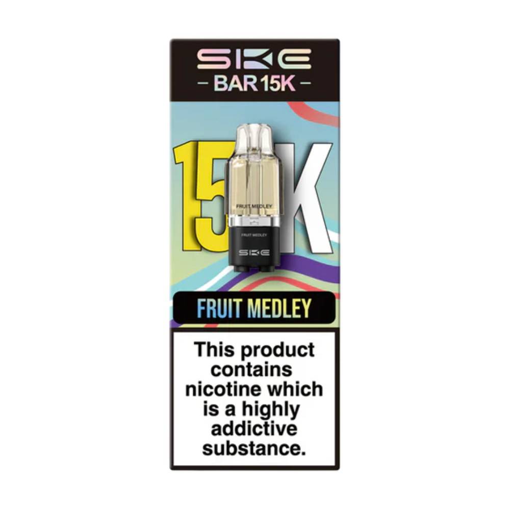 Ske Bar 15k Prefilled Pods Pack of 5 Fruit Medley
