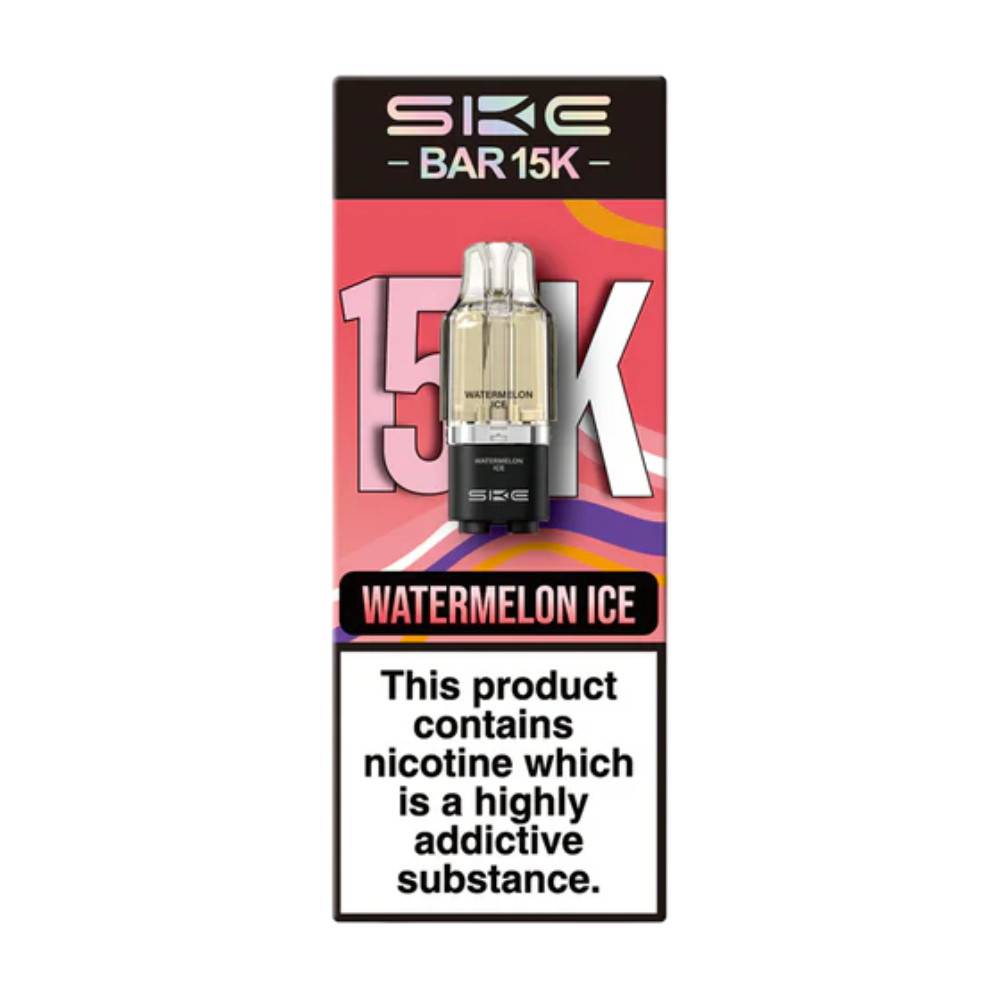 Ske Bar 15k Prefilled Pods Pack of 5 Watermelon Ice