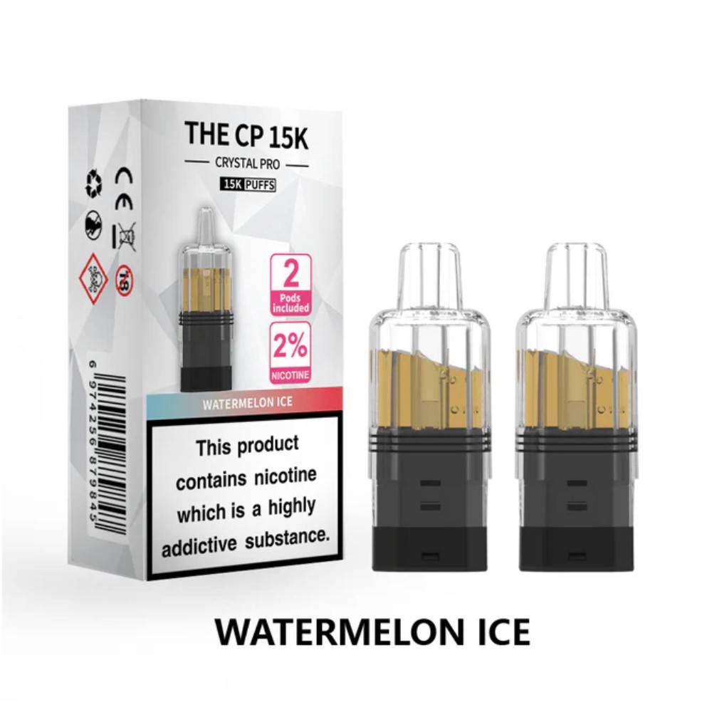 Crystal Pro CP 15k Prefilled Pods Pack of 5 Watermelon Ice