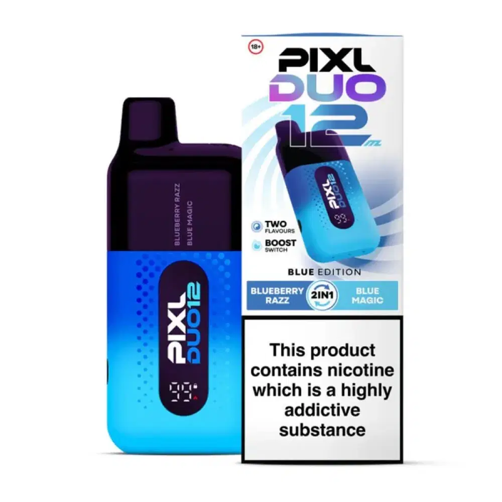 Pixl Duo 10k Prefilled Vape Kit Box of 5