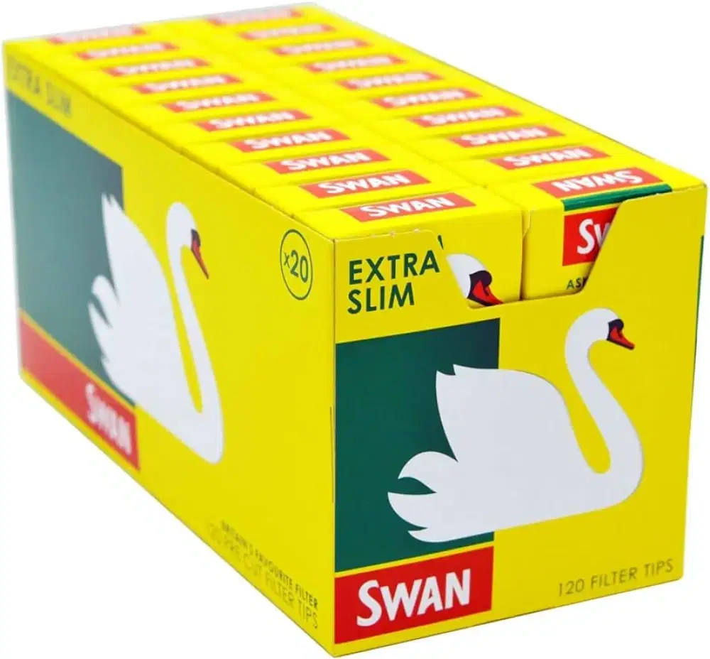 Swan Extra Slim Filter Tips (Pack of 20)