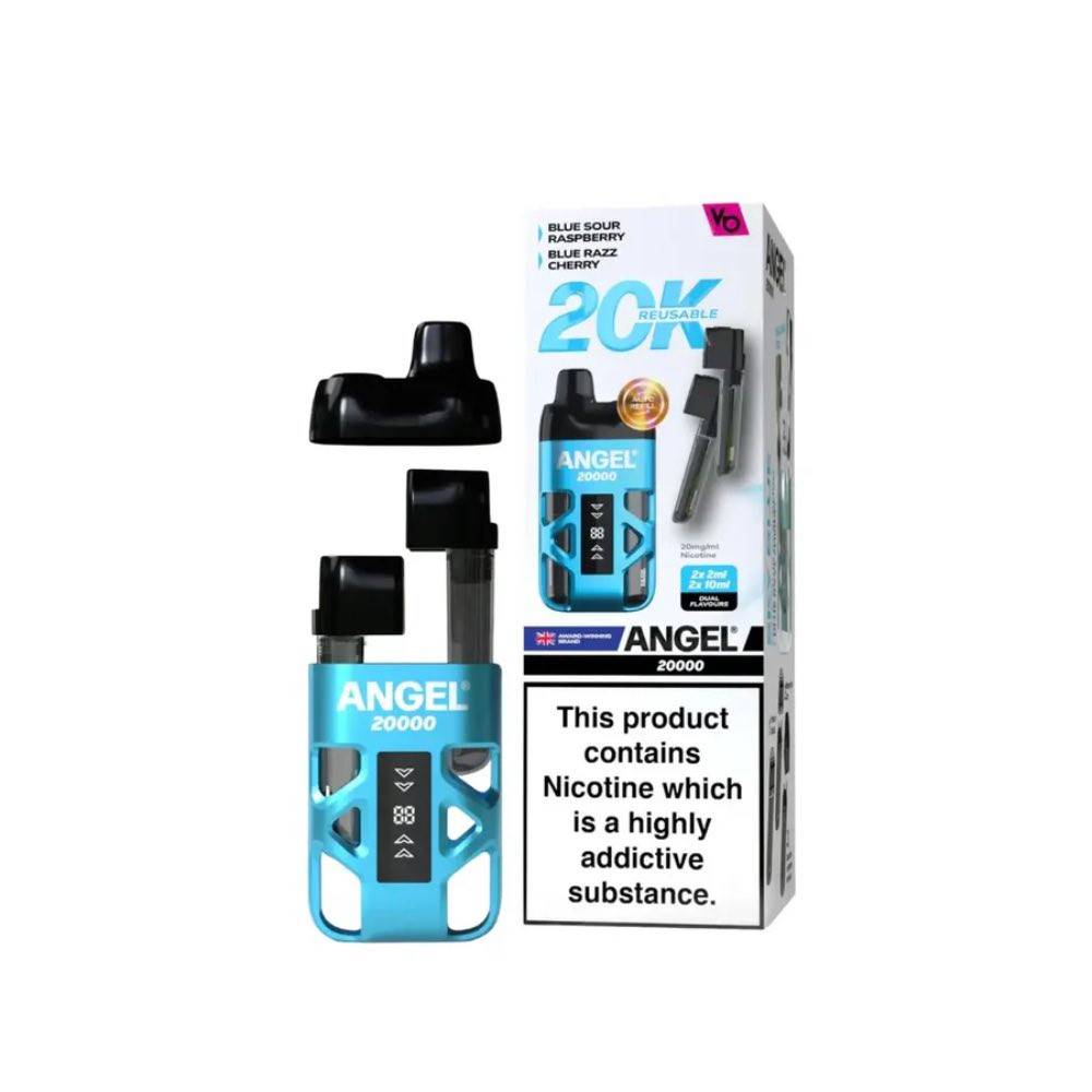 Angel 20k Prefilled Vape Kit Box of 5 Sky Blue Edition