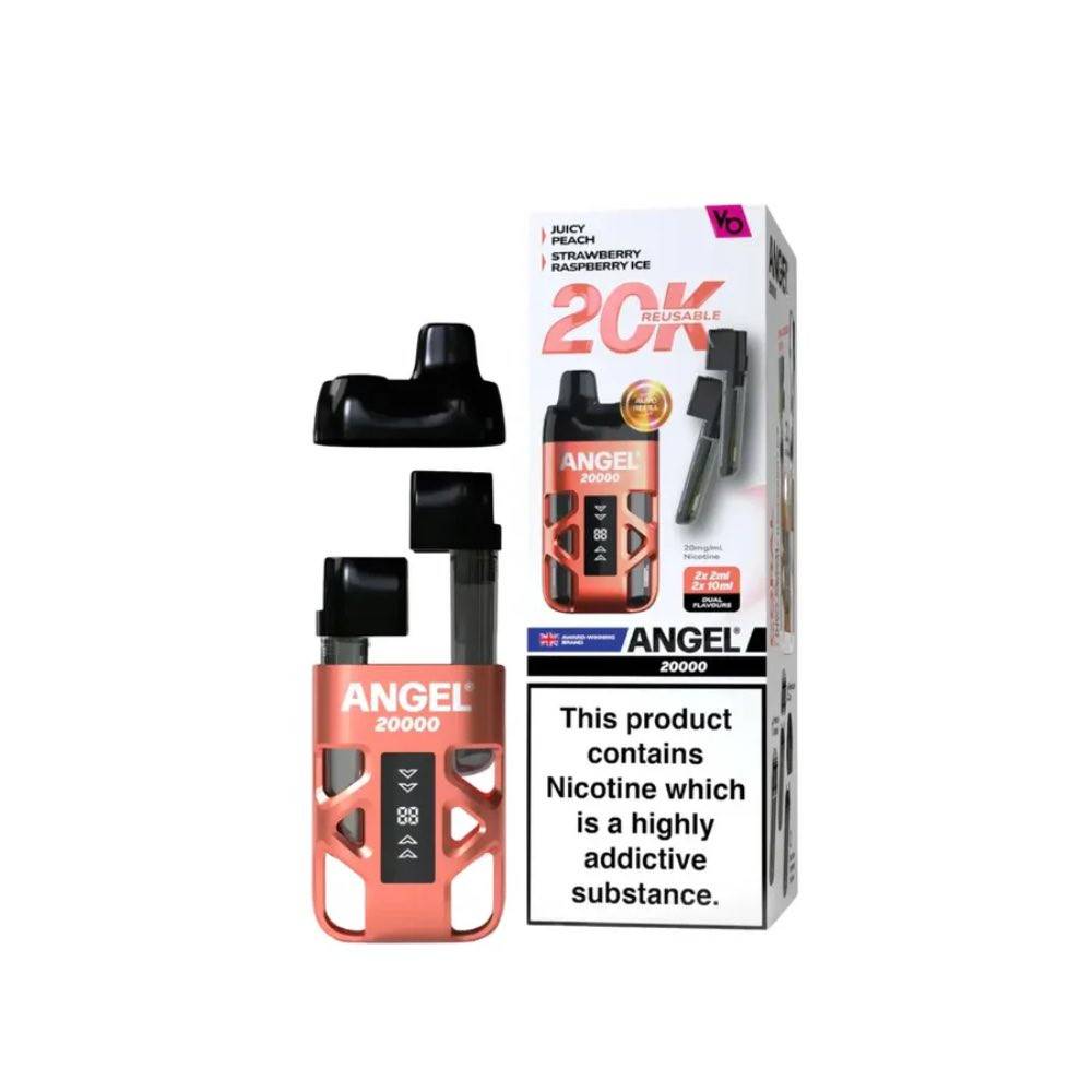 Angel 20k Prefilled Vape Kit Box of 5 Coral Edition