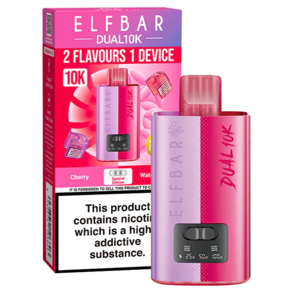 Elf Bar Dual 10k Vape Kit Box of 5 Special Edition