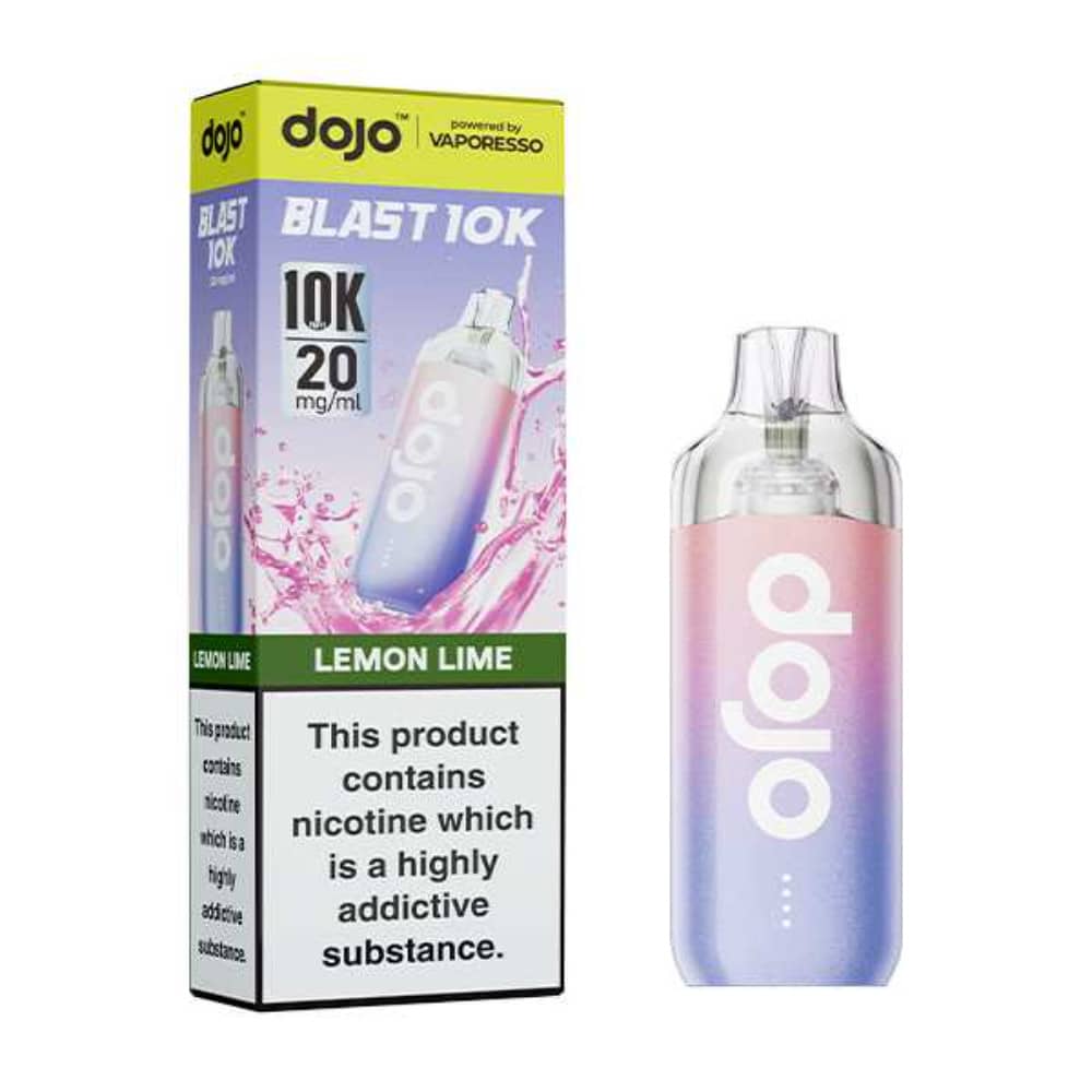 Vaporesso Dojo Blast 10k Vape Kit Box of 5 Lemon Lime