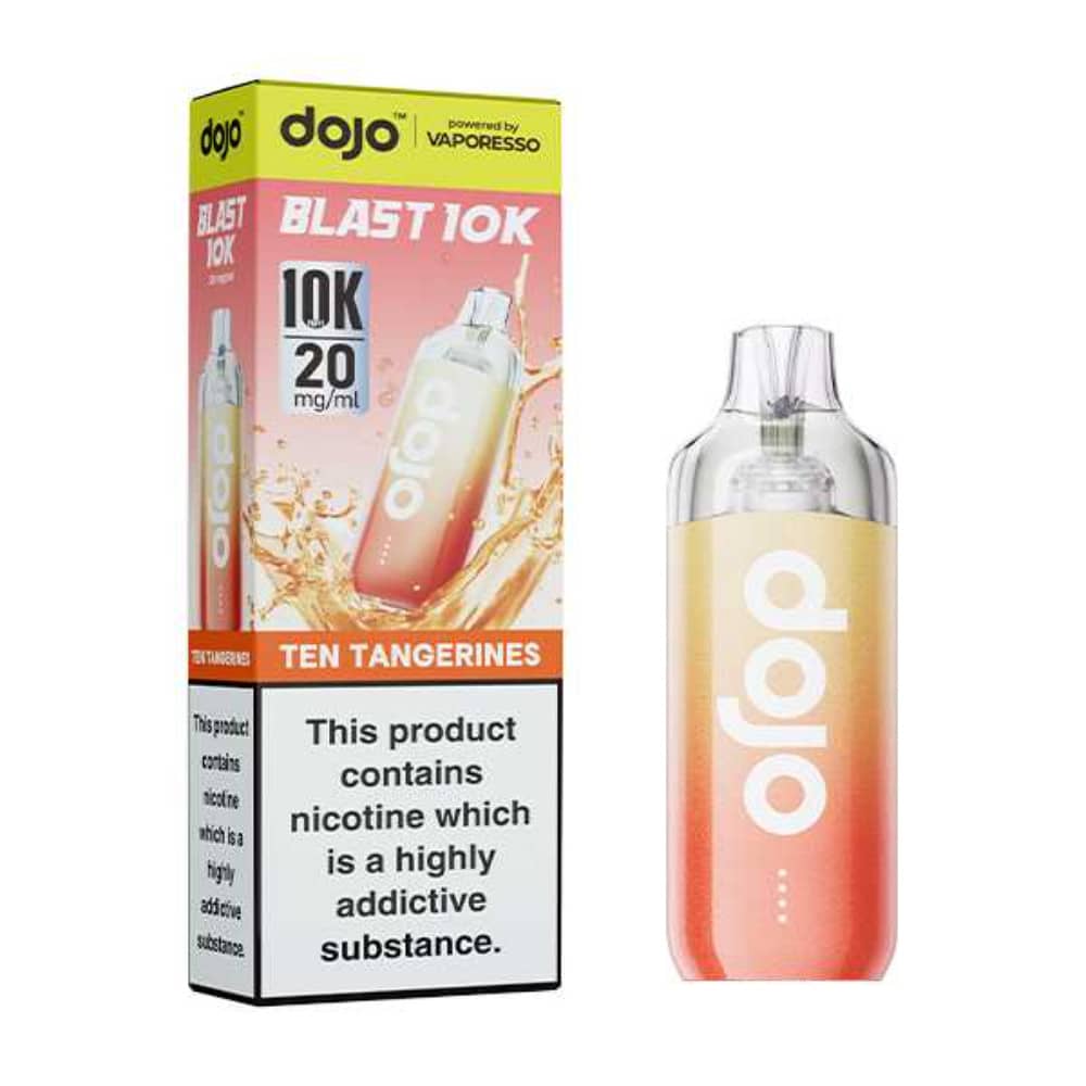 Vaporesso Dojo Blast 10k Vape Kit Box of 5 Ten Tangerines