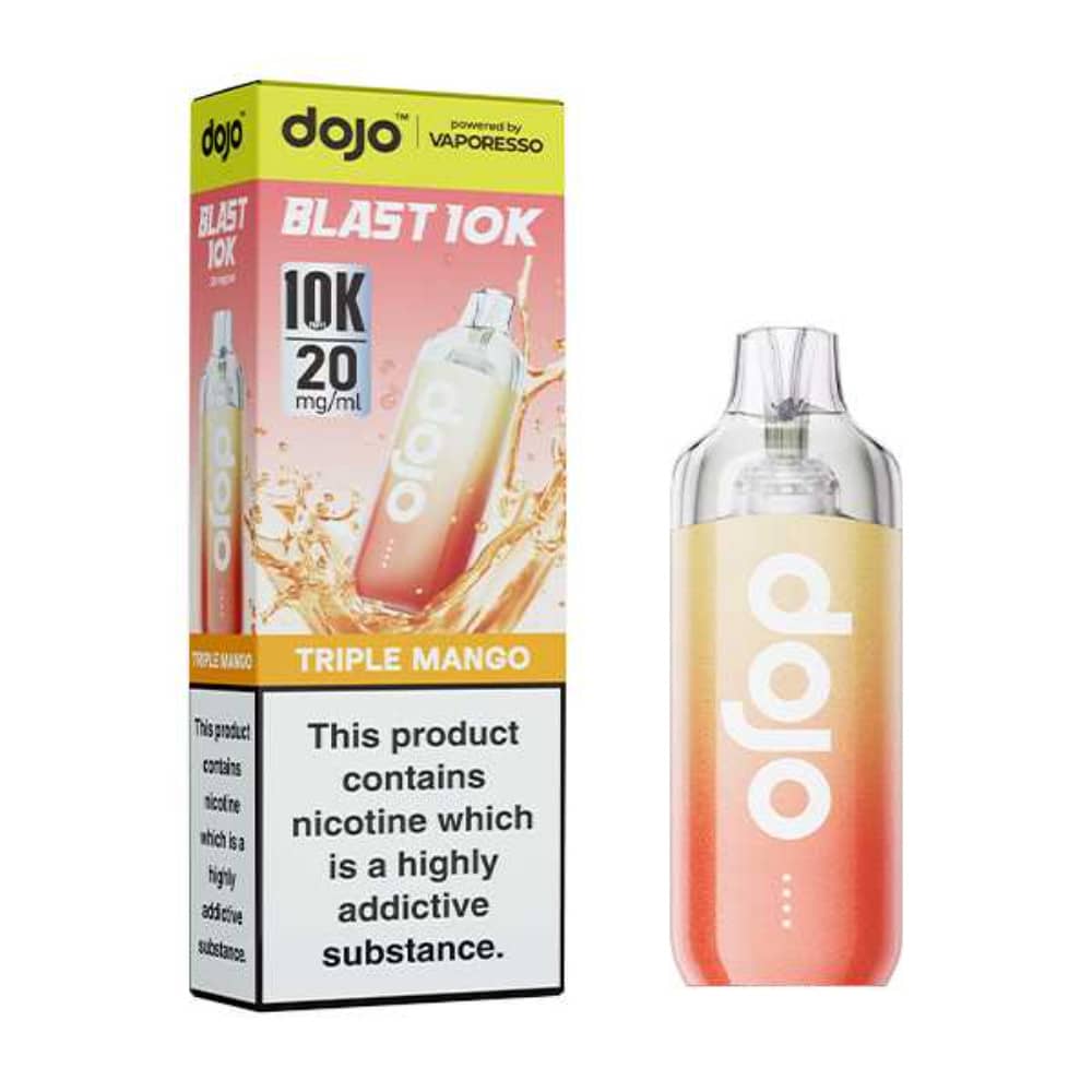 Vaporesso Dojo Blast 10k Vape Kit Box of 5 Triple Mango