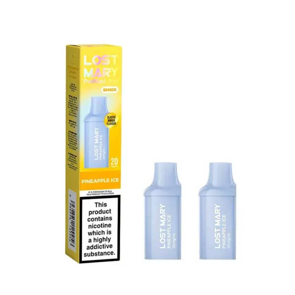 Lost Mary Bm6000 Pods Pack of 5 Pineapple Ice