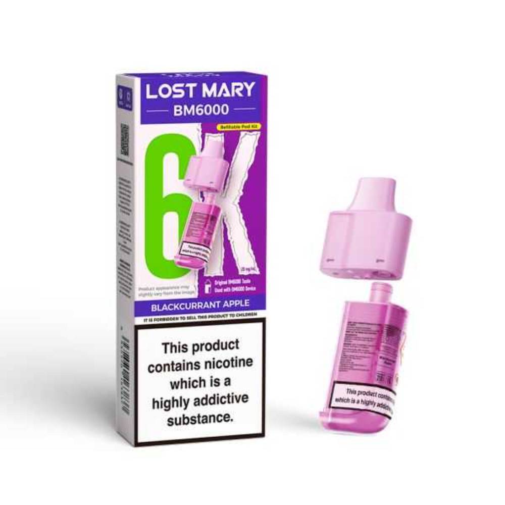 Lost Mary Bm6000 Pods Pack of 5 Pink Lemonade