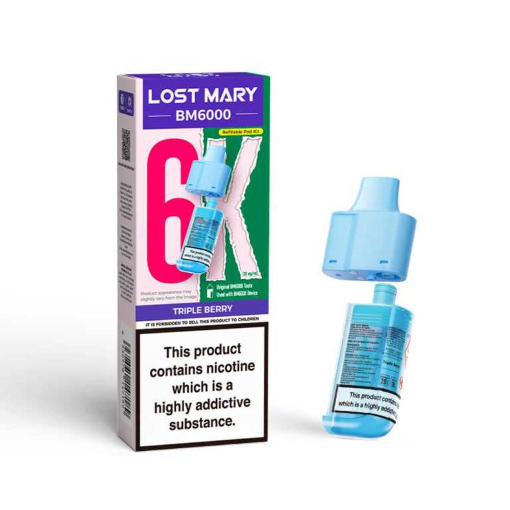 Lost Mary Bm6000 Pods Pack of 5 Triple Berry