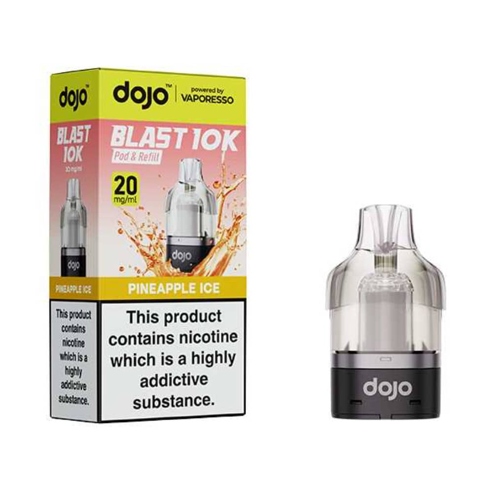 Vaporesso Dojo Blast 10K Pods Pack of 5 Pineapple Ice