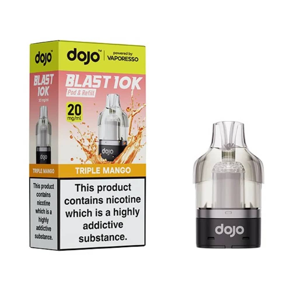 Vaporesso Dojo Blast 10K Pods Pack of 5 Triple Mango