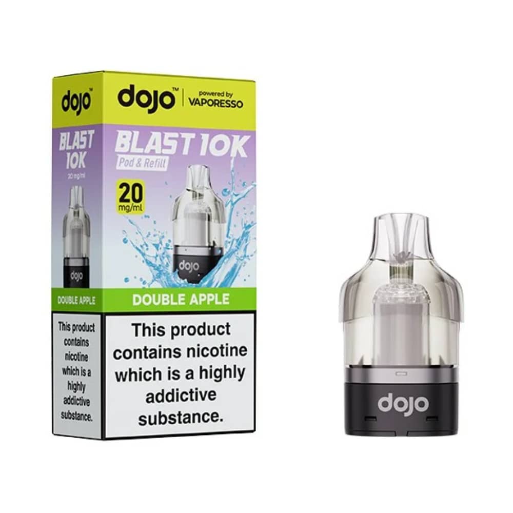 Vaporesso Dojo Blast 10K Pods Pack of 5 Double Apple
