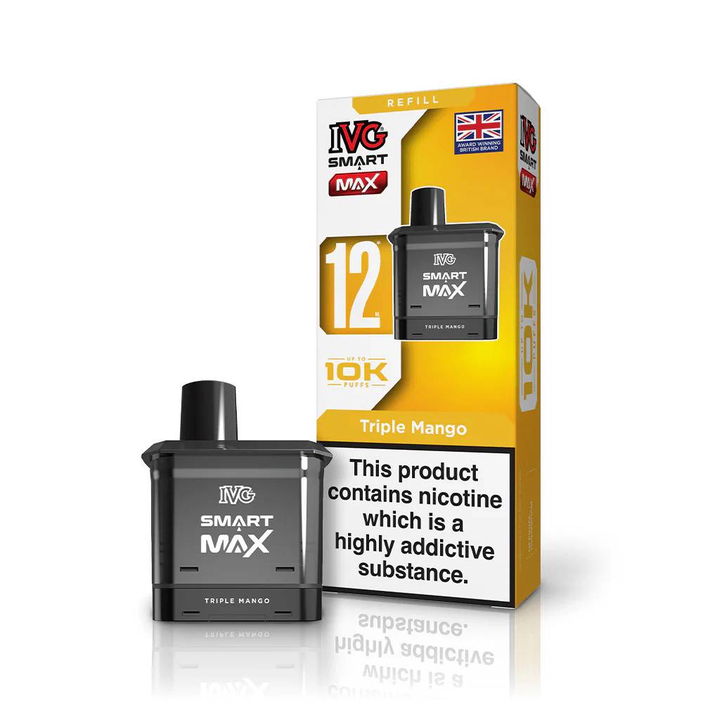 IVG Smart Max 10k Pods Pack of 5 Triple Mango