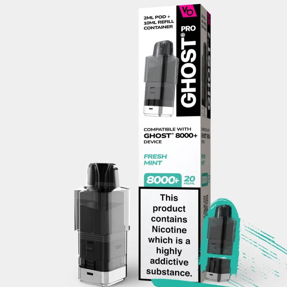 Ghost Pro 8000 Pods Pack of 5 Fresh Mint