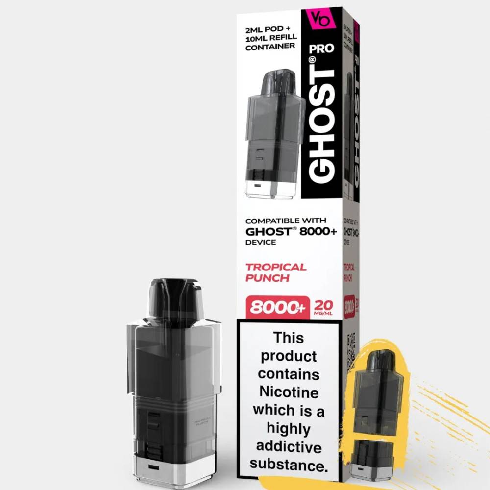 Ghost Pro 8000 Pods Pack of 5 Tropical Punch