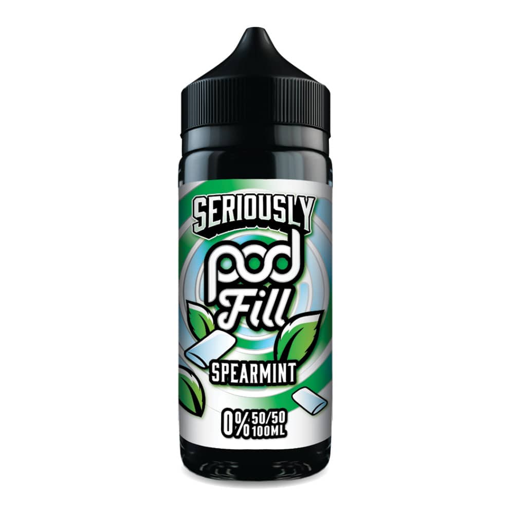 Doozy Vape Seriously Pod Fill 100ml E-Liquids Spearmint