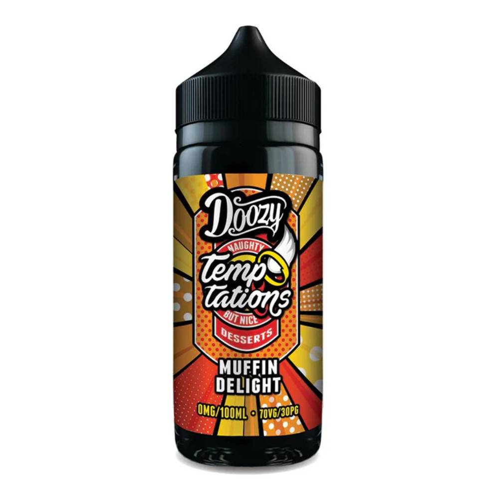 Doozy Temptations 100ml E-Liquids Muffin Delight