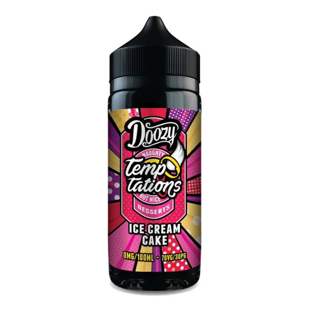 Doozy Temptations 100ml E-Liquids Ice Cream Cake