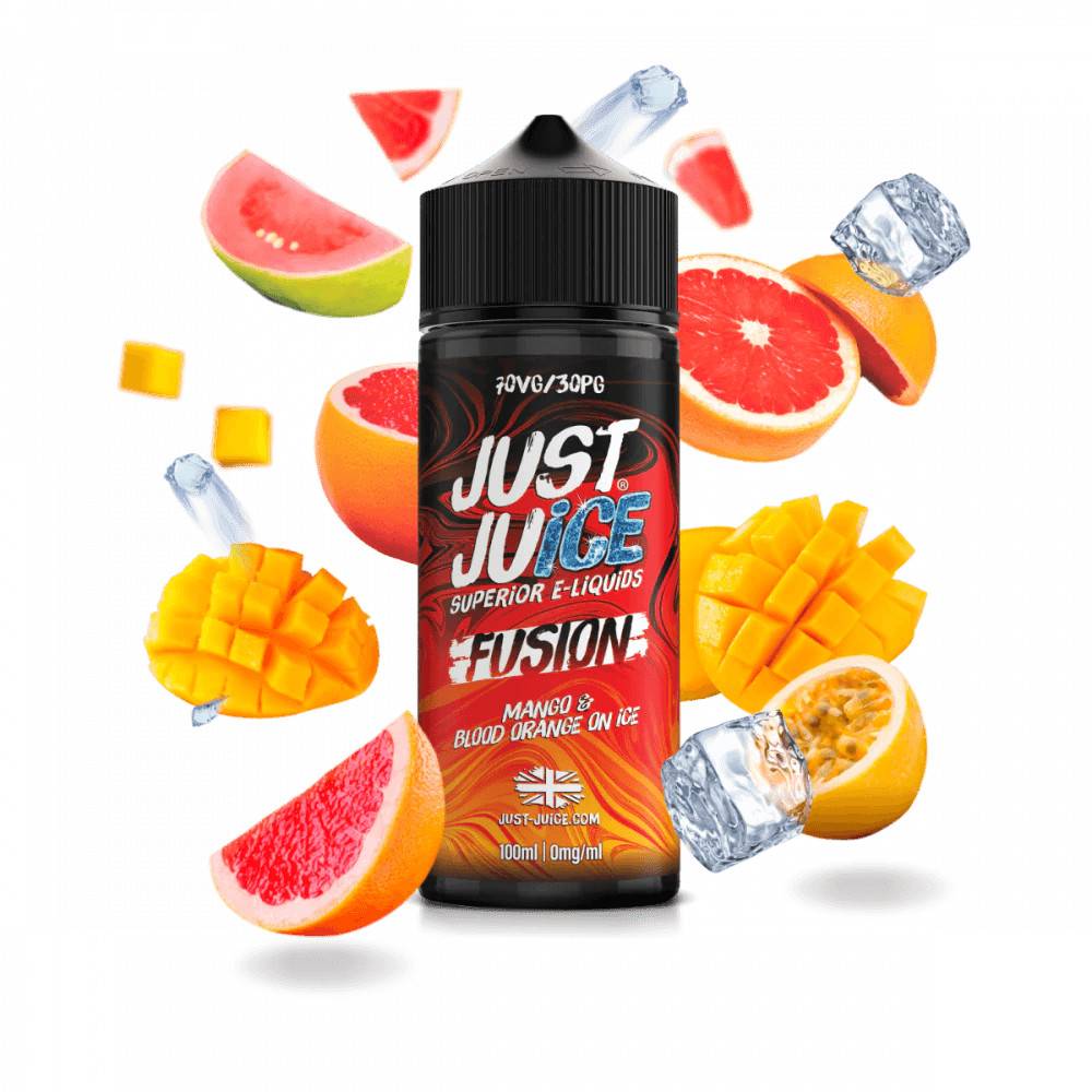 Just Juice 100ml E-Liquids Mango Blood Orange on Ice