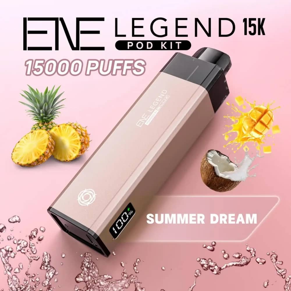 Elux Ene Legend 15k Vape Kit Box of 5 Summer Dream